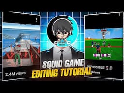 Free fire SQUID GAME 😱 viral shorts editing tutorial in capcut | free fire SQUID GAME editing