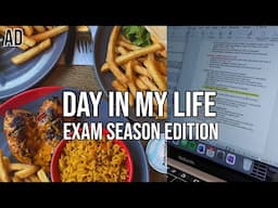 AD: Day in my life: Exam Season Edition| Sophia X