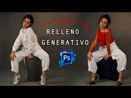 Cómo usar el Relleno Generativo en fotografía. La I.A. de Photoshop.