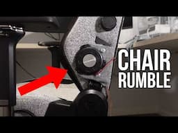 Bolting Rumble Packs to Gaming Chair.