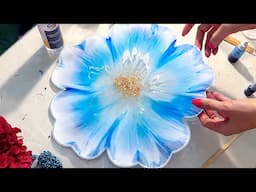 Create a Stunning EPOXY RESIN Flower Vase in Just 30 Minutes