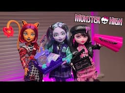 FEARBOOK 📚 | Monster High G3 Fearbook Draculaura, Twyla, and Toralei dolls unboxing and Review!