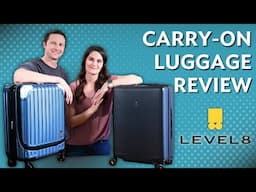 Level8 Luggage Review: 20" Luminous Textured Carry-On and 20" Grace Carry-On