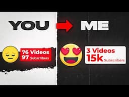 How I Gained 15,000 subscriber with only 3 VIDEOS! (Youtube Growth Secrets)