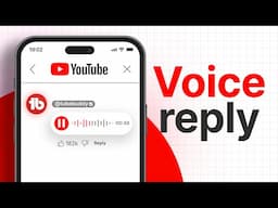 YouTube's New Voice Reply Feature Is Amazing!