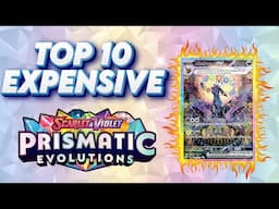 Top 10 EXPENSIVE Prismatic Evolutions Pokemon Cards!