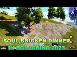 Soul Chicken Dinner in BGIS GRIND 2023, Winter 1v3 PSY, PUBG Mobile, BGMI Highlights