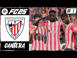 Reconstruyo al Athletic Club de Bilbao con Solo Canteranos #1 FC 25 Modo Carrera Cantera