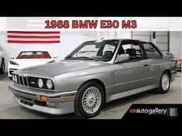 1988 MBW E30 M3 For Sale - Walk Around