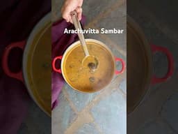 Arachuvitta Sambar  #arachuvittasambar #brinjalsambar #sambarrecipe