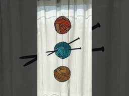 Today is actually her birthday!! #fauxstainedglass #stainedglass #knitting #giftideas