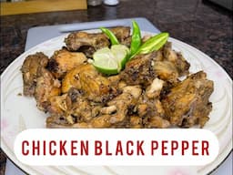 Chicken Kali Mirch Masala | BLACK PEPPER CHICKEN RECIPE | Easy Homemade Chicken Urdu-Hindi