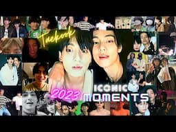 Taekook ICONIC Moments in 2023 that will Comfort Us Until They Return [COMPLETE TIME-LINE]