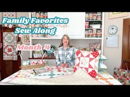 Family Favorites Sew Along: Brightly Sampler Quilt | Month 4