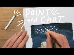 Painting Three Illustrations & Chatting About Them ◆ Painting With Gouache