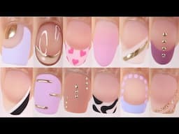 my top 50 nail art designs of 2024 , huge nail art compilation, diy nails at home for beginners