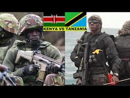 Kenya vs Tanzania Military Power Comparison | Who Is Stronger