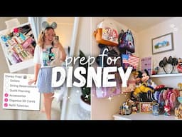 DISNEY WORLD PREP! 🏰✨ running errands, outfit planning & logistics • our 2025 plans & itinerary ✈️