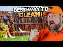 Everyone Should Clean Their Fence Like This!