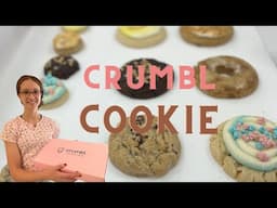 Grand opening and crumble cookie taste test