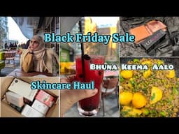 Black Friday Sale Haul 🛍️ A Day Out With Husband 👩‍❤️‍👨 Huda Beauty & Skincare