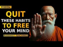 Quit These Habits to Free Your Mind | Buddhism