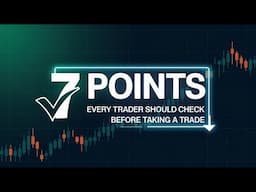 7 Points Every Trader Should Check Before Taking a Trade Live Discussion | Technical Analysis Hindi