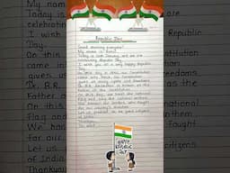 Speech on Republic Day in English | Republic Day- 26 January speech 2025