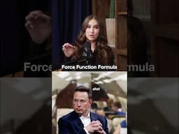 Elon’s Force Function Formula