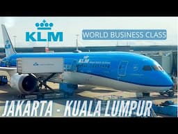 KLM B787-9 in World Business Class + Premium Comfort Class preview | Trip Report