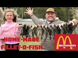 McDonald's Fish Sandwich vs. REAL Fish - Which One Tastes Better?