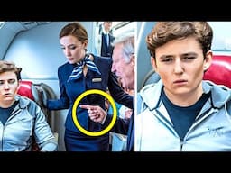 Man Insults Barron Trump on First Class Flight, Then Immediately Regrets It When the Truth Is Reveal