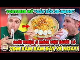 Youtuber Mỹ Giới Thiệu 5 Món Ăn Việt Dưới 1 Đô Khiến CĐM Rầm Rầm Đặt Vé Đến Việt Nam Trải Nghiệm