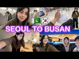 🇵🇰🇰🇷Let’s go to Busan| Pakistani girl in Korea 💜Vlog