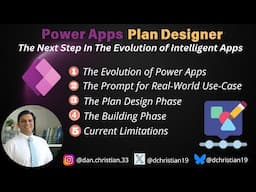 Power Apps Plan Designer - The Next Step In The Evolution of Intelligent Apps