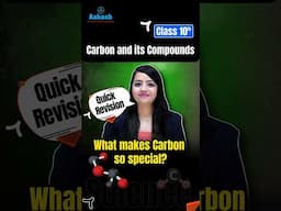 What Makes Carbon So Special? | Quick Class 10 Chemistry Revision #carbonanditscompounds #shorts