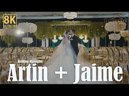 Artin + Jaime's Wedding 8K UHD Highlights at Kalaydjian Hall and st Leon Church