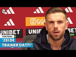 Henderson in verhitte discussie tijdens persconferentie