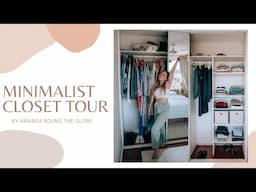 minimalist closet tour