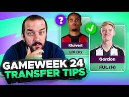 KLUIVERT IN? 😬 | FPL TRANSFER TIPS | DOUBLE GAMEWEEK 24 | Fantasy Premier League Tips 2024/25