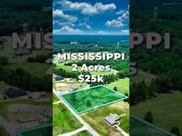 LAND for SALE in MISSISSIPPI • 2 Acres with Water & Power • LANDIO