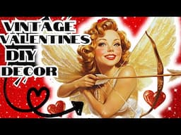 ❤️Amazing Vintage/ RETRO Valentines diy decor