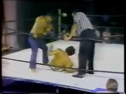 Buddy Rose jumps Mando Guerrero!