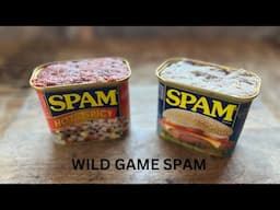 MAKING HOMEMADE SPAM FROM BEAR,TURKEY, GROUSE WILD MEAT MASHUP!