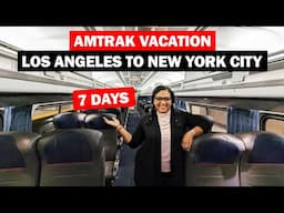 Coast To Coast Amtrak Vacation LA To New York City | Southwest Chief And Lake Shore Limited