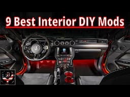 9 Best Interior Car Mods for DIYers