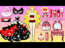 [🐾paper Diy🐾] Angel Rapunzel Needs to Makeover and Dress Up Handmade | Rapunzel Compilation 놀이 종이