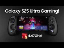 Galaxy S25 Ultra: INSANE 4.47GHz Gaming Power! Next-Level Performance!