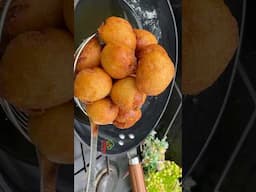 How to make Puff puff at Home | Easy Banana Puff Puff Recipe #puffpuff #shortfeed #ghanafood