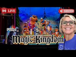 Magic Kingdom rides shows and parade #live 2/6/25